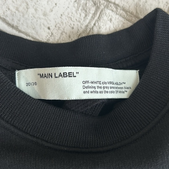 Off White Crew Sweater - Picture 5 of 14